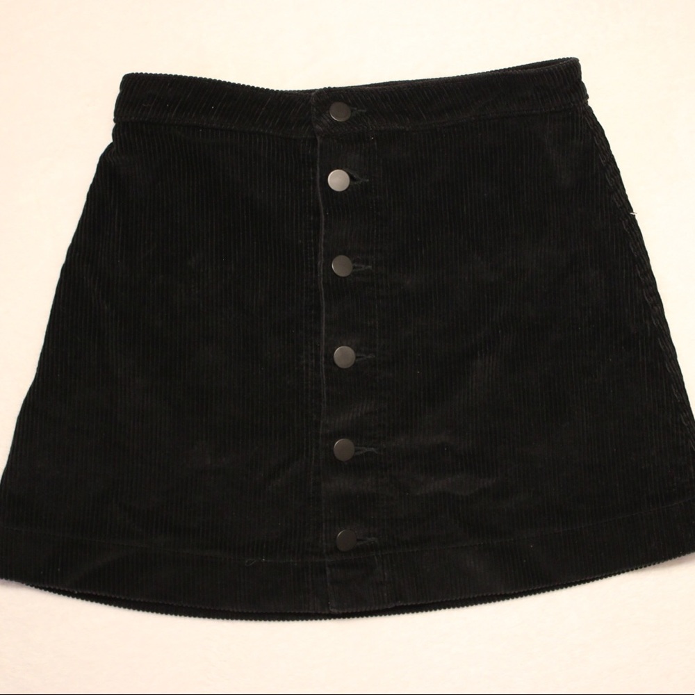 American Apparel Black A-line skirt